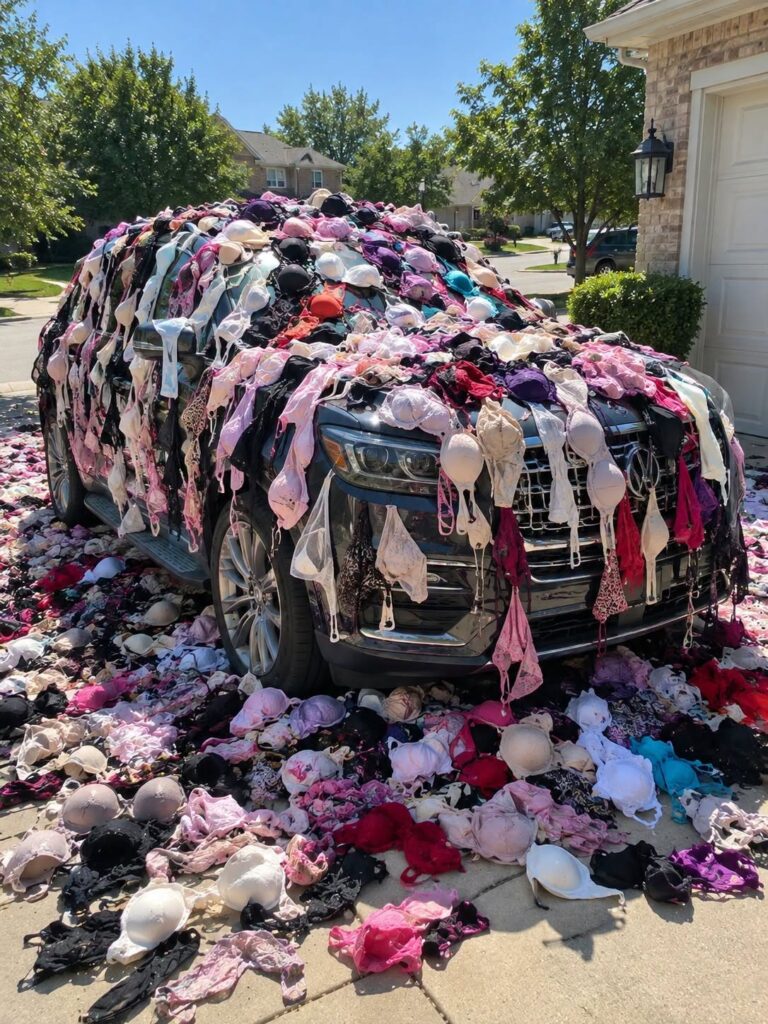 My Husband’s Car Was Covered