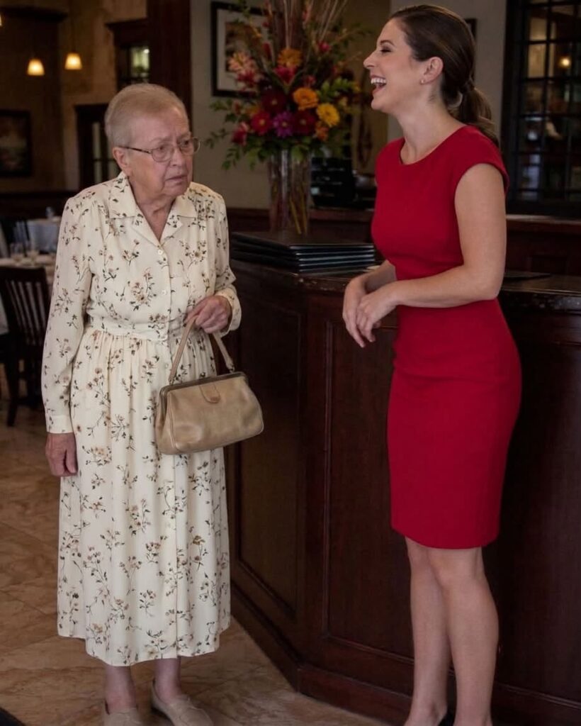 A Restaurant Hostess