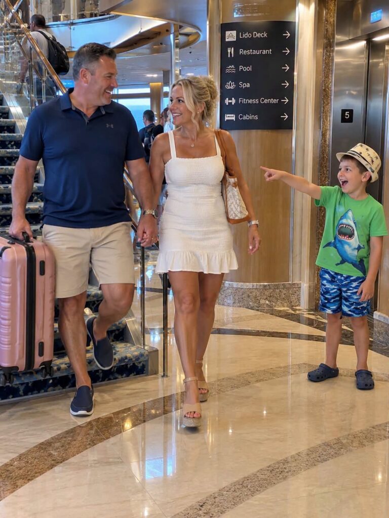 On Our Cruise, My Husband