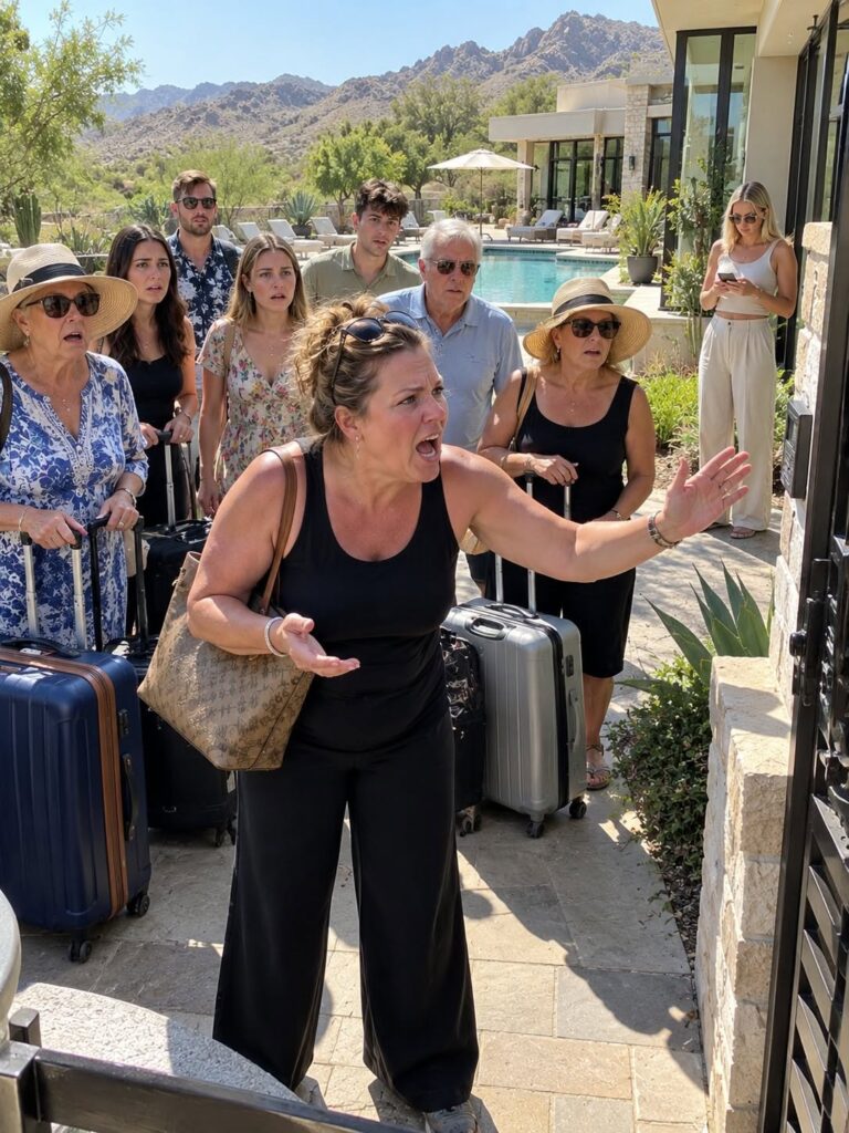 Mom Invited 12 Relatives to Stay
