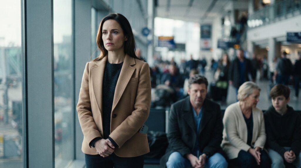 airport confrontation