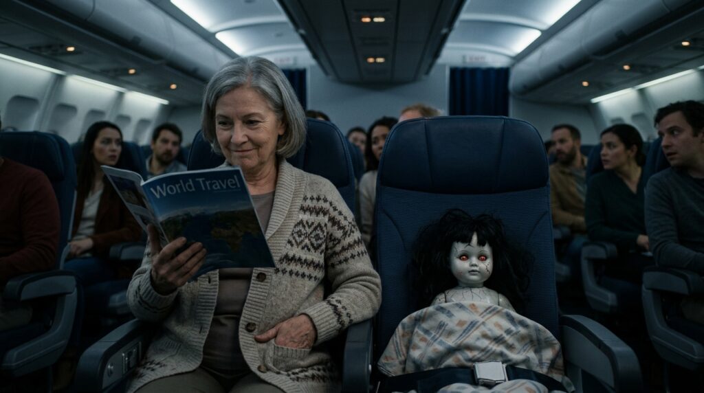 creepy Halloween doll