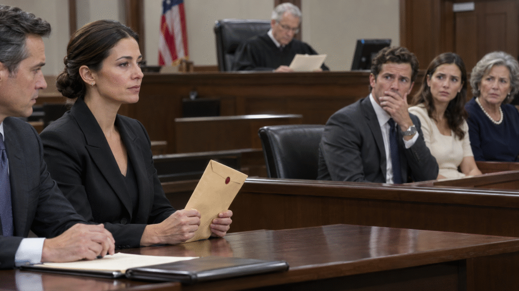 divorce hearing