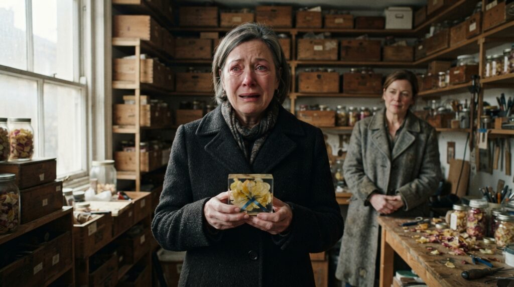 grieving mother