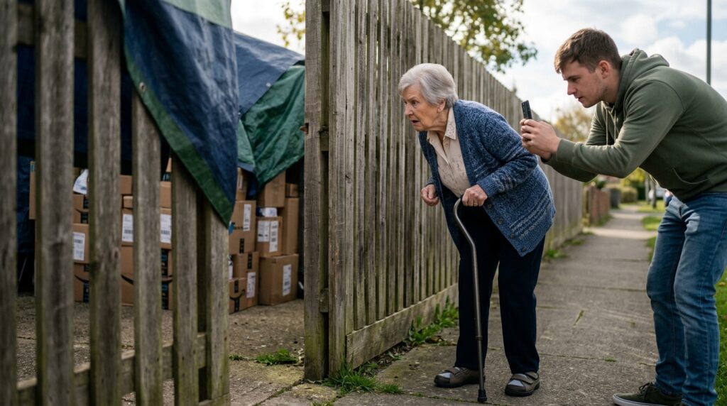 neighbor stealing packages