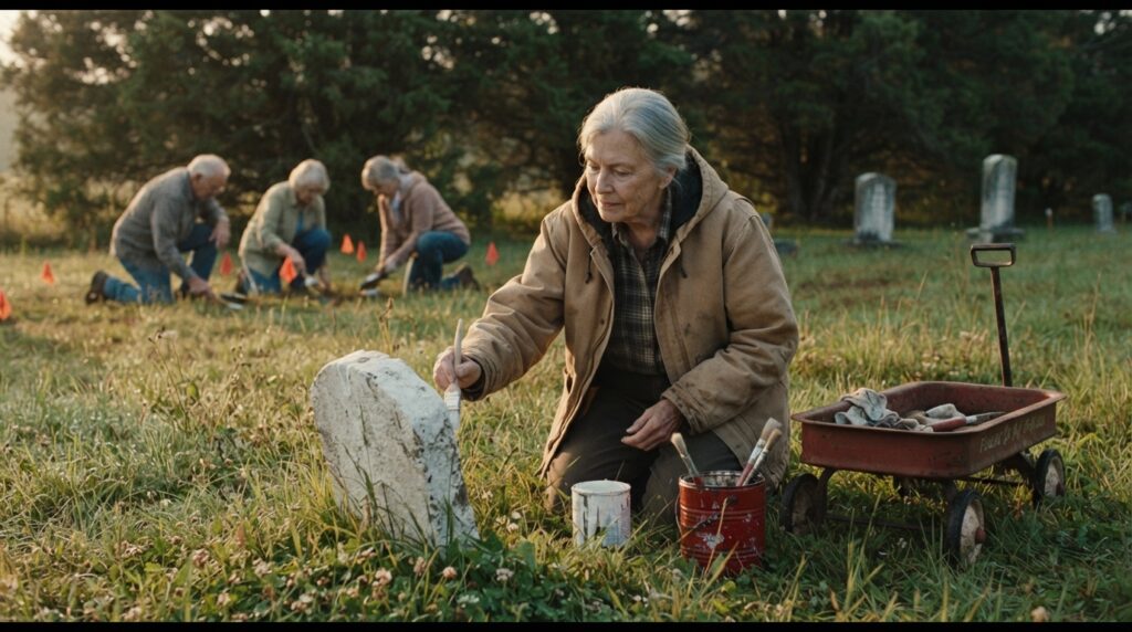 unmarked graves